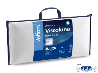 Almohada Viscoelástica Viscoluna doble funda