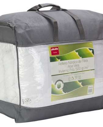 Edredón Nórdico Aloe Vera 500 gr packaging