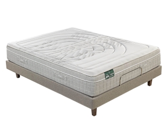 Cama con Colchón y Base Articulada Active Pik ash