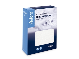 Funda de Colchón blanco Rizo Elastic packaging