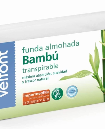 Funda de Almohada Bambú de Velfont