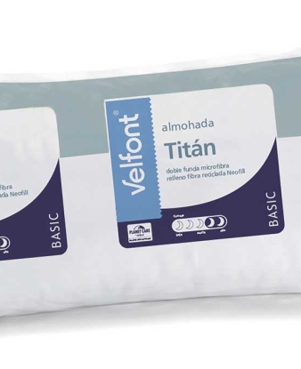Almohada Titán de Velfont. Microfibra