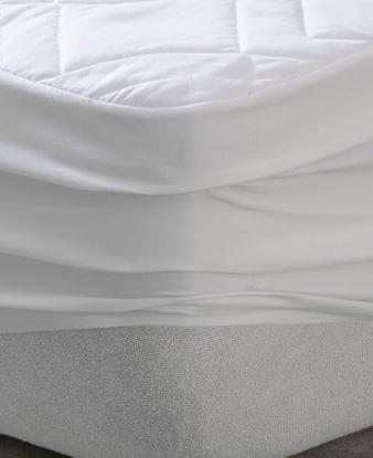 Cubrecolchón Acolchado impermeable de microfibra