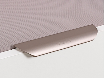 Tirador metálico del Canapé de alta capacidad Pikolin Design blanco