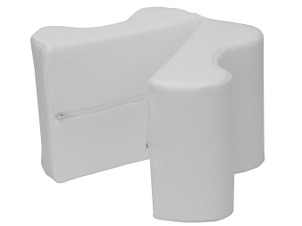 Almohada Viscopiernas blanca AH88 desenfundable