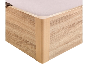 Canapé abatible de madera natural Design de Pikolin