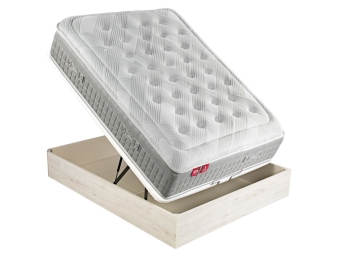 Oferta de Canapé Decobox glaciar + Colchón Sleep