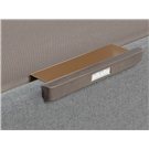 Tirador y zócalo Wengué – Canapé Design Tapizado piombo