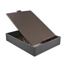 Apertura frontal del canapé eléctrico Design Pikolin color piombo