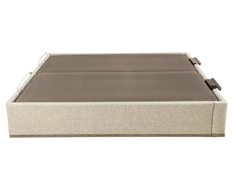 Canapé tapizado Design Pikolin tapa doble vista frontal ash