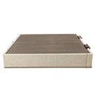 Canapé tapizado Design Pikolin tapa doble vista frontal ash