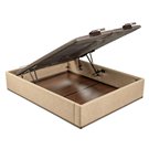 Canapé Design tapizado tapa doble Pikolin color cooper abierto