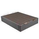 Canapé Design tapizado tapa doble Pikolin piombo cerrado