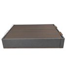 Canapé tapizado Design Pikolin tapa doble vista frontal piombo