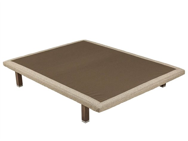 Base tapizada Divanlin Textil Pikolin color ash con patas