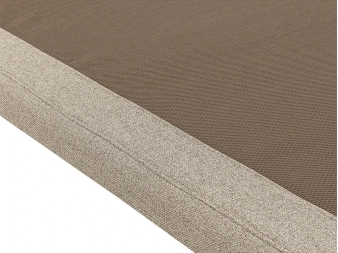 Detalle del tejido 3D transpirable Divanlin Textil ash de Pikolin