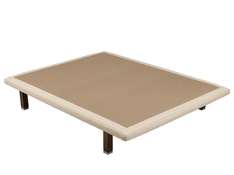 Base tapizada Divanlin Textil Pikolin color aspen con patas