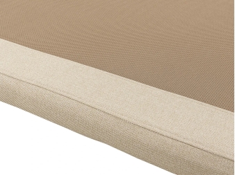 Detalle del tejido 3D transpirable Divanlin Textil aspen de Pikolin