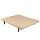 Base tapizada Divanlin Textil Pikolin color cooper con patas