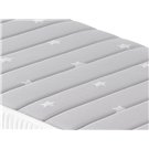 Tejido juvenil con estrellas Colchón Héroe detalle