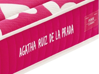 Detalle platabanda fucsia bordada Agatha Ruiz de la Prada (Pink)
