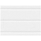 Detalle tejido blanco del colchón (zona inferior/base)