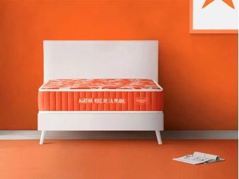 Colchón Juvenil Ágatha Orange de La Premier en dormitorio