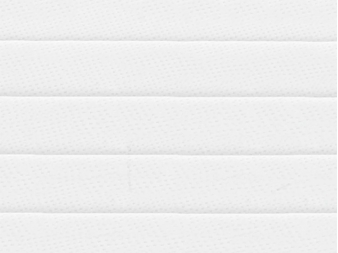 Detalle del tejido Strech blanco (cara del colchón) Ágatha Orange