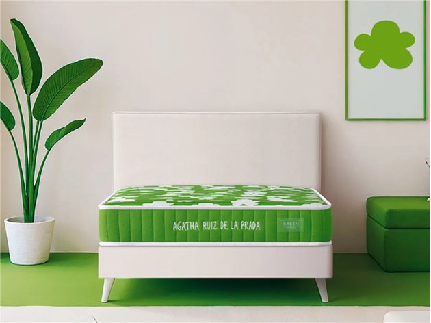 Colchón Agatha Green de La Premier en dormitorio juvenil