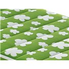 Detalle esquina y acolchado del colchón Agatha Green