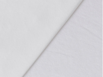 Tejido de punto blanco (textura y caída)