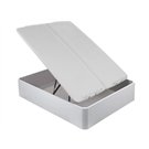 Canapé Abatible Naturbox 2.0 Plus Tapa Doble blanco Abierto