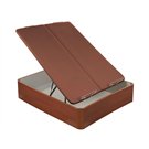 Canapé Abatible Naturbox 2.0 Plus Tapa Doble cerezo Abierto