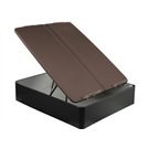 Canapé Abatible Naturbox 2.0 Plus Tapa Doble vengué Abierto