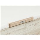 Detalle tirador del Canapé Naturebox 2.0 doble tapa y alta capacidad glaciar