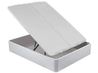 Canapé Abatible Pikolin Naturbox 2.0 Tapa Doble Abierto blanco