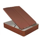 Canapé Abatible Pikolin Naturbox 2.0 Tapa Doble Abierto cerezo