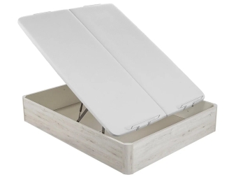 Canapé Abatible Pikolin Naturbox 2.0 Tapa Doble Abierto glaciar