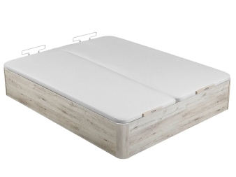 Canapé Naturbox 2.0 de Pikolin con Tapa Doble Cerrado glaciar