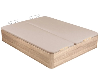 Canapé Naturbox 2.0 de Pikolin con Tapa Doble Cerrado natural