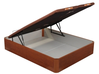 Interior del Arcón Canapé Pikolin Naturbox 2.0 Tapa Doble cerezo