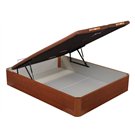 Interior del Arcón Canapé Pikolin Naturbox 2.0 Tapa Doble cerezo