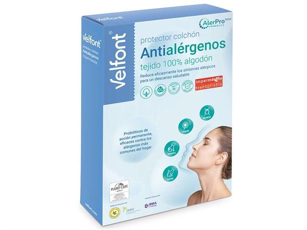 Detalle lateral del Protector de Colchón Antialérgenos