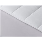 Cara suave del cubrecolchón acolchado reversible