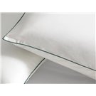 Detalle de la funda con cremallera de la almohada