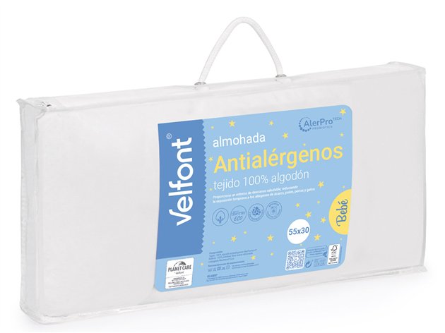 Pack de Tela de la Almohada de Fibra Para Cuna AlerPro Tech