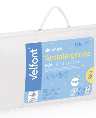 Pack de Tela de la Almohada de Fibra Para Cuna AlerPro Tech
