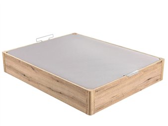 Arcón Abatible con Base Tapizada Transpirable Design roble