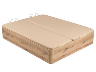 Canapé Naturbox 2.0 Plus Tapa Doble roble Cerrado