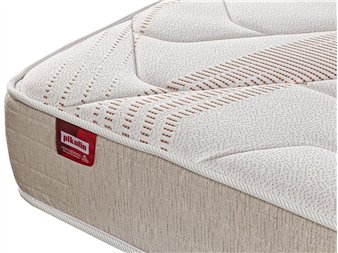 colchon sella normablock detalle etiqueta esquina pikolin